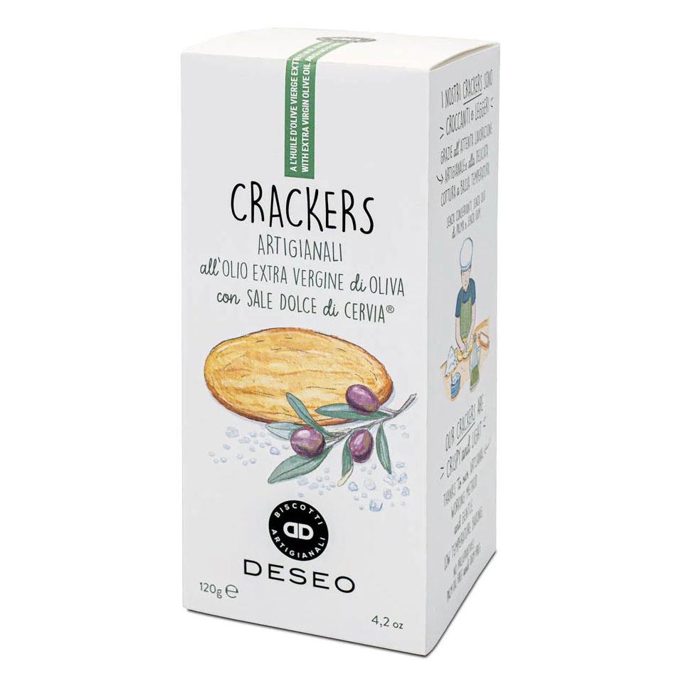 Deseo Crackers Sea Salt 120g