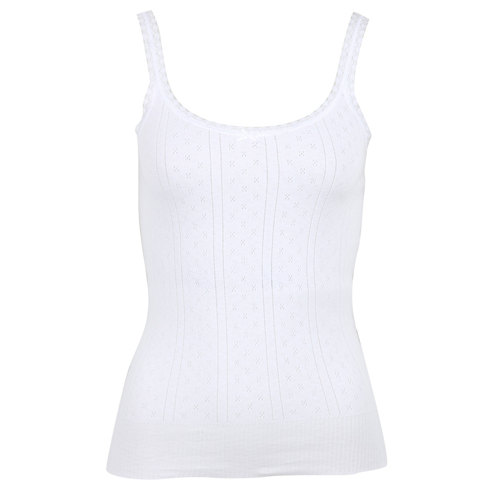 White Swan Pointelle Camisole