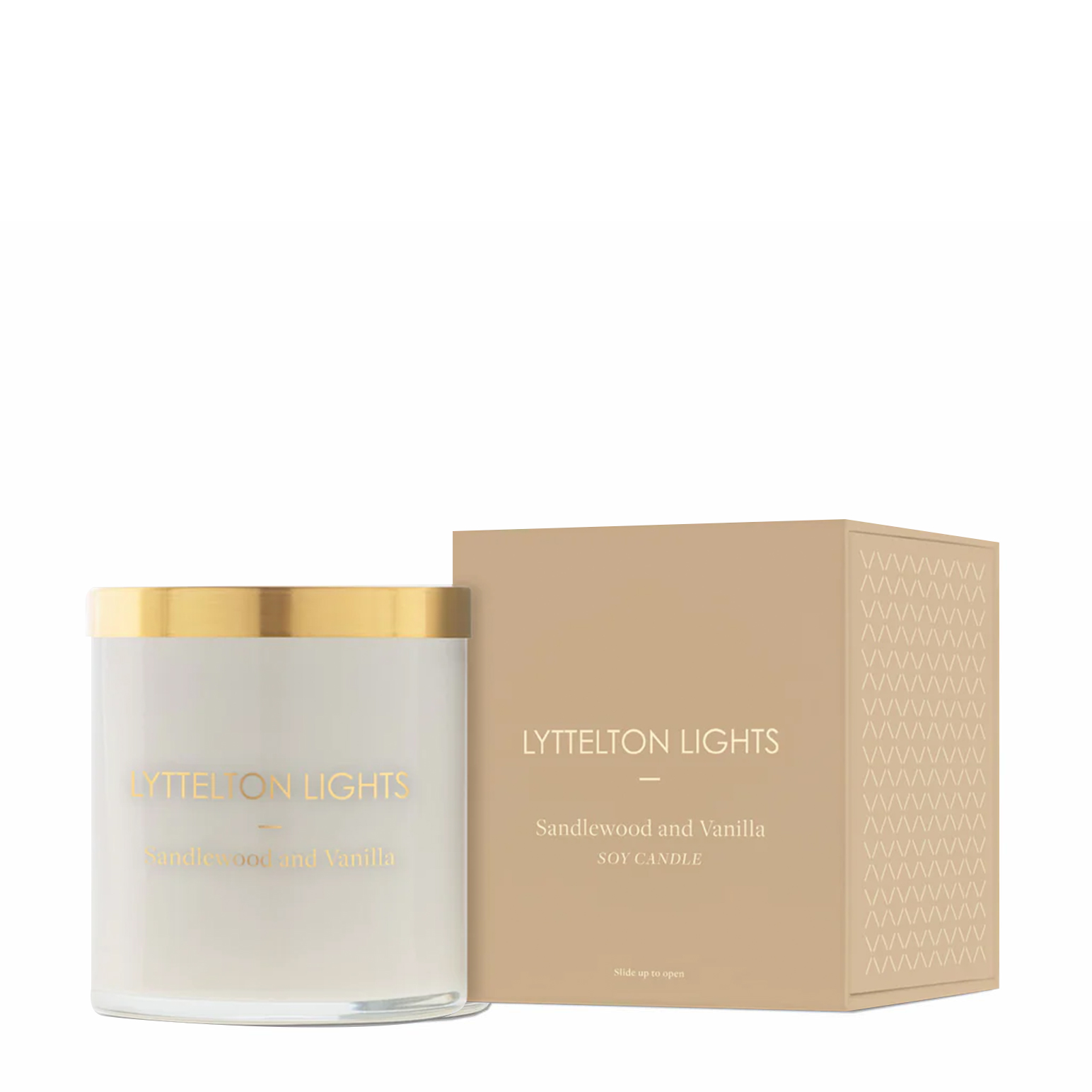 Lyttelton Lights Sandalwood and Vanilla Candle