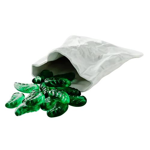 Simon Lewis Wards Lolly Bag & 12 Glass Spearmints