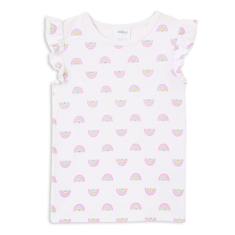 Milky Rainbows Rib Tee