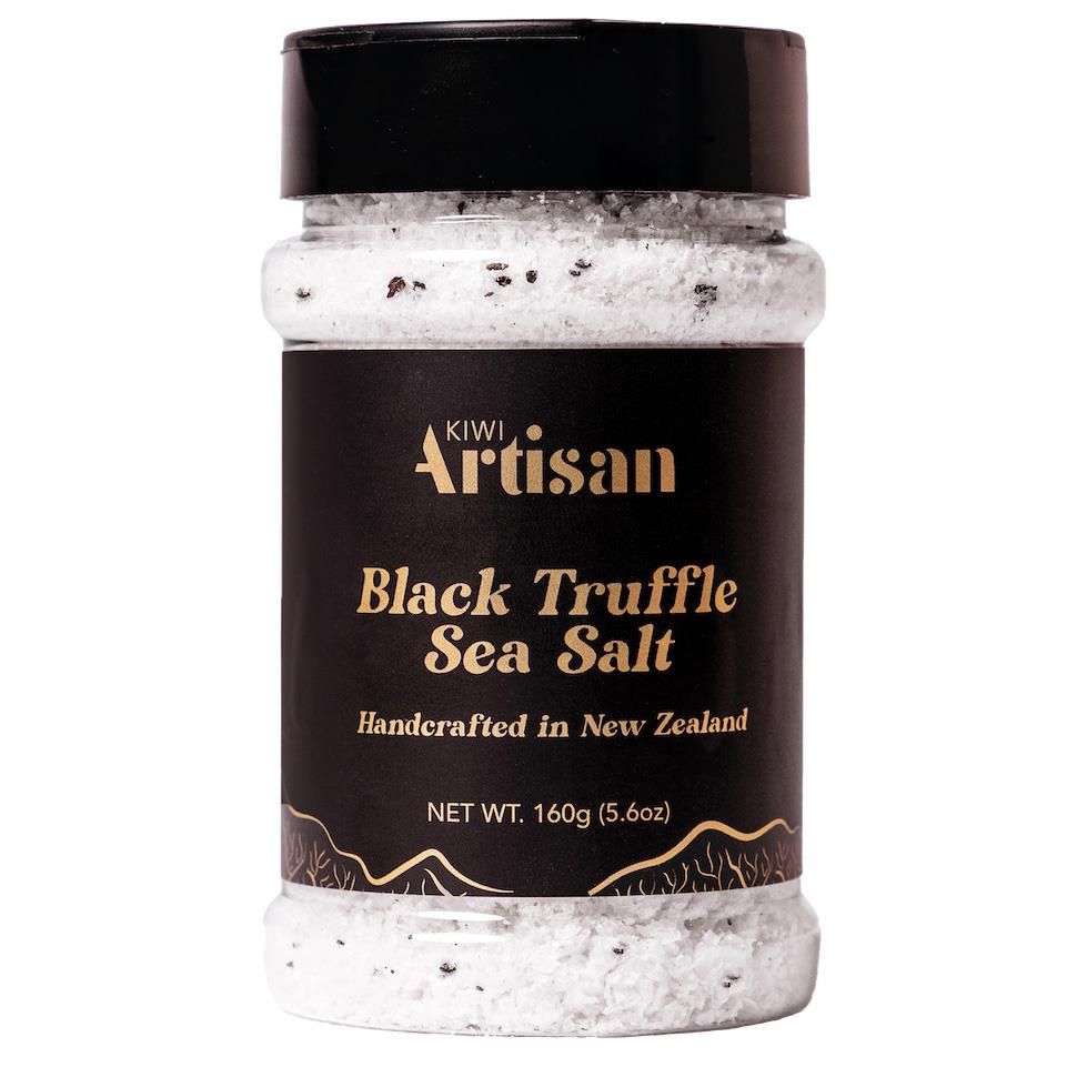 Kiwi Artisan Black Truffle Sea Salt 160g