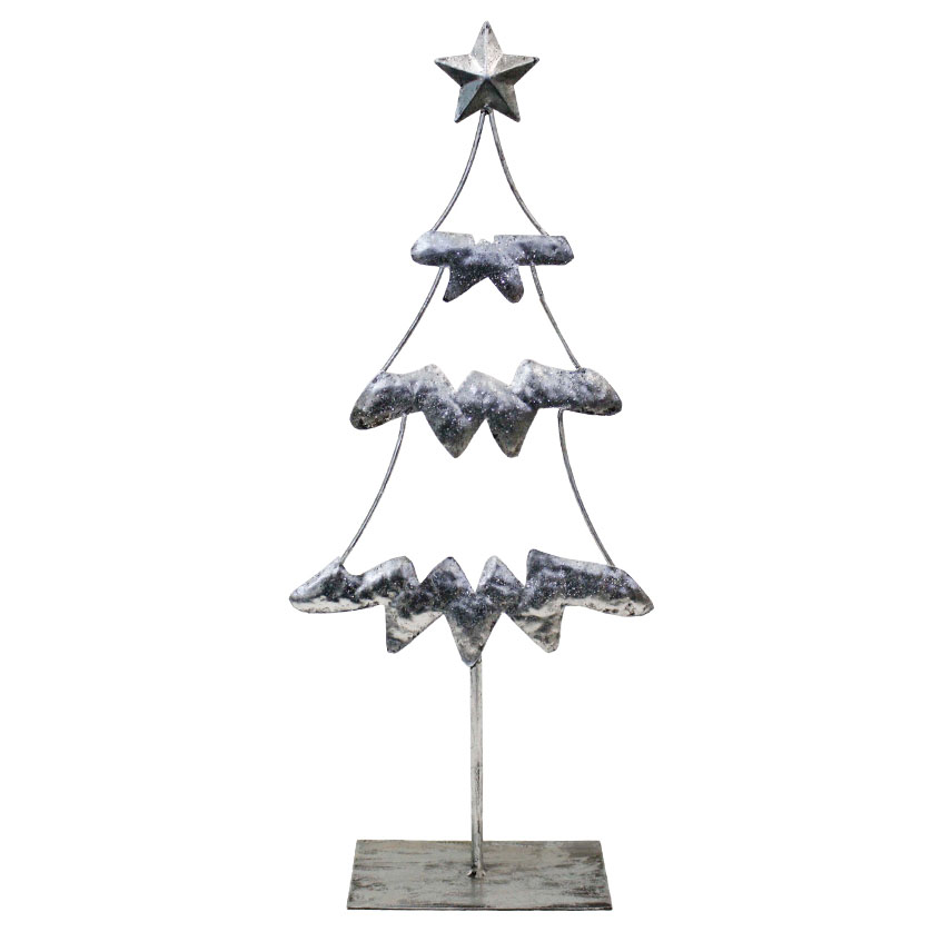 Silver Metal Tree Small