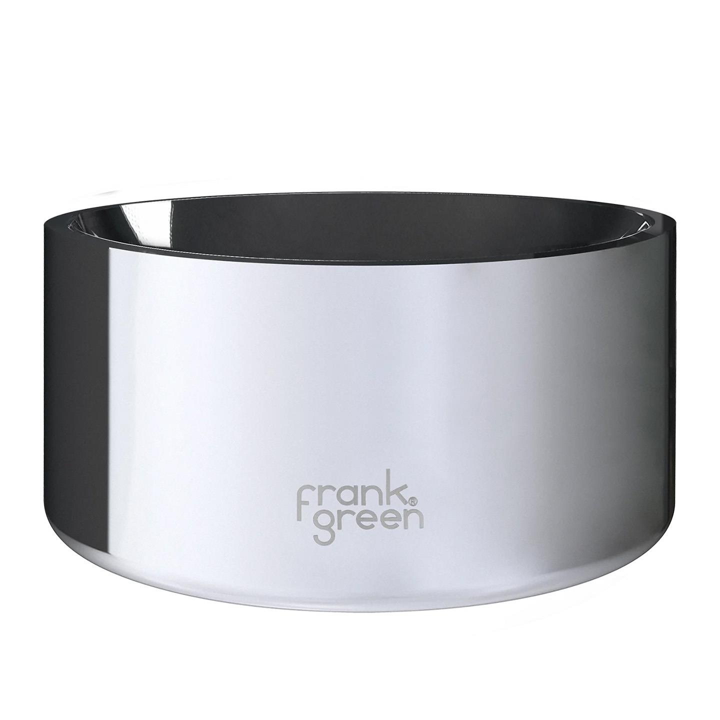 frank green Stainless Steel Pet Bowl Extra Large Silver