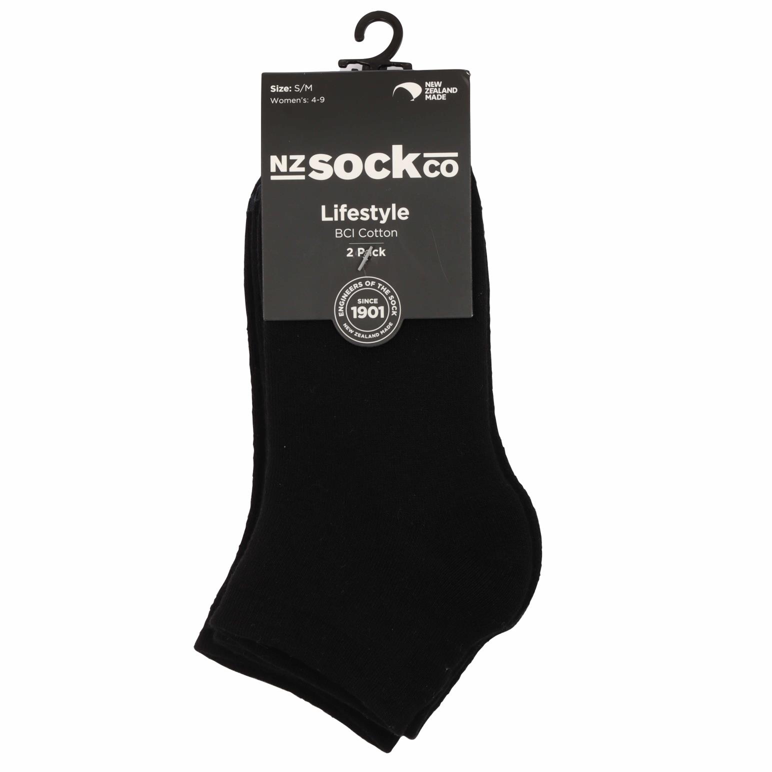 NZ Sock Co Low Cut Trainer Sock 2 pack