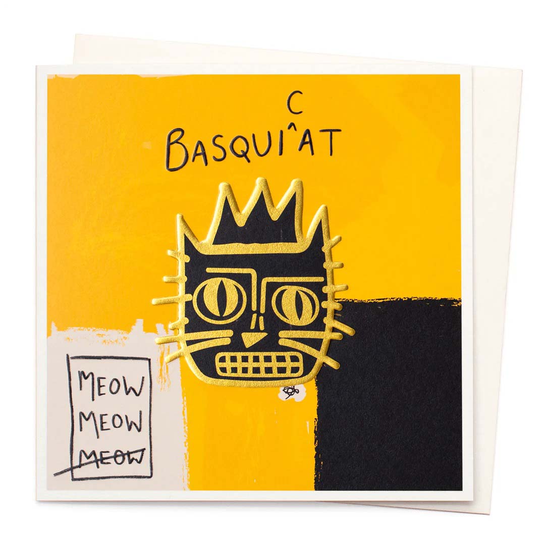 U Studio Basquicat Card