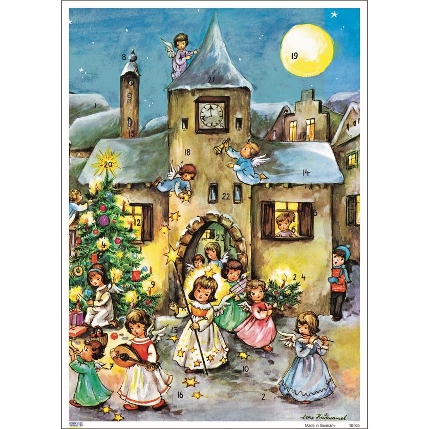 Angel with Wand Poster Advent Calendar