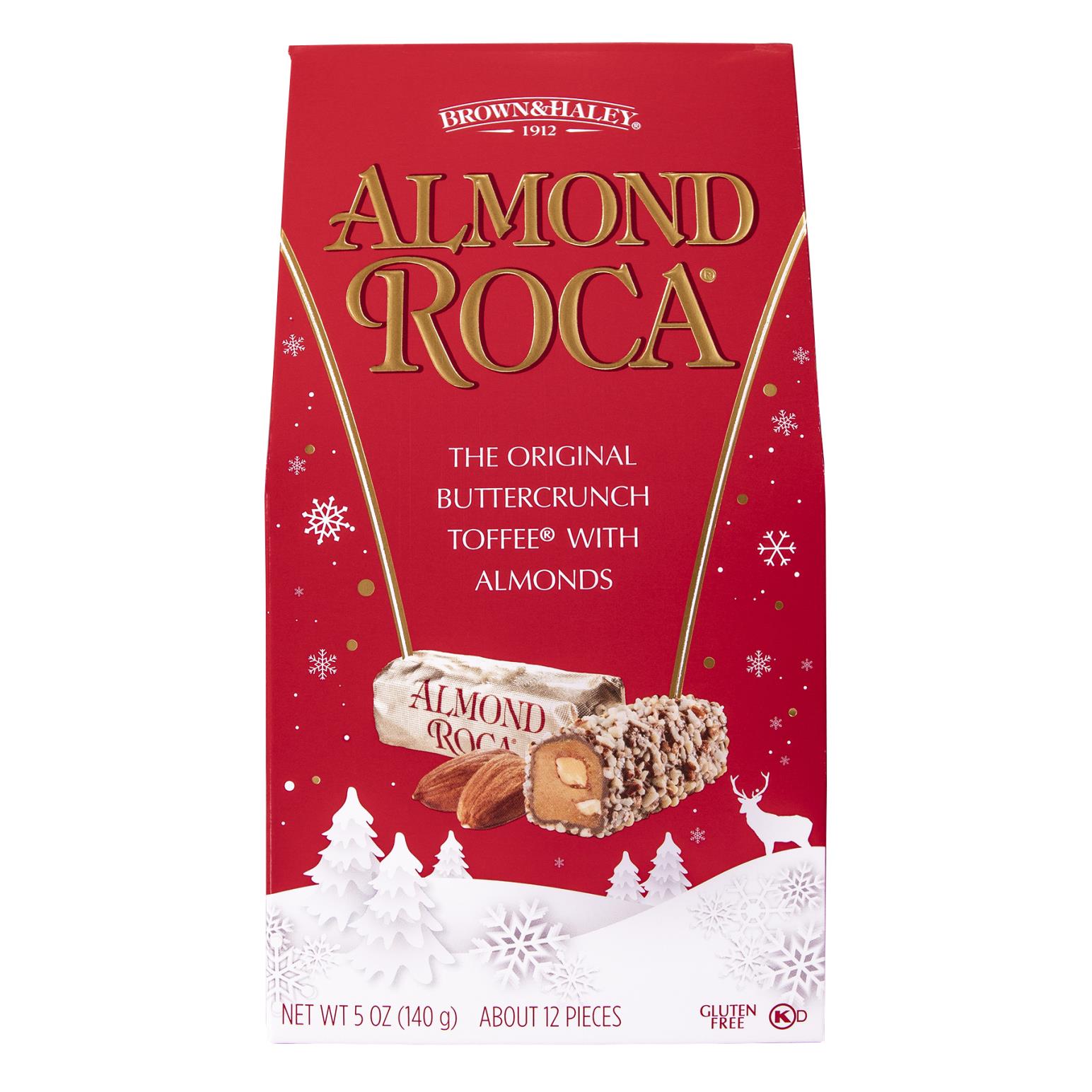 Brown & Haley Almond Roca Holiday Gable Box 140g