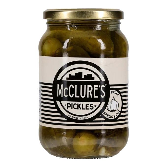 McClure's Pickles Whole Garlic & Dill 500g