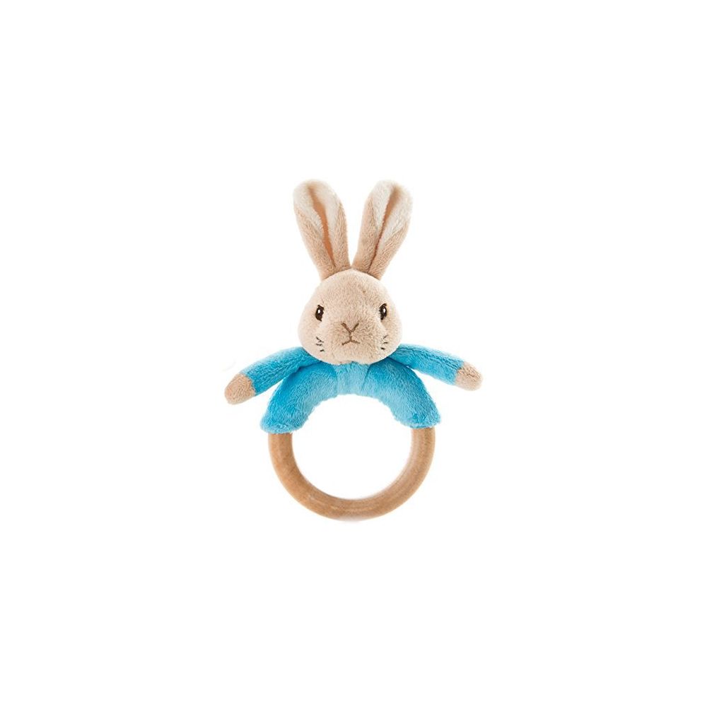 Peter Rabbit Bunny Ring Rattles