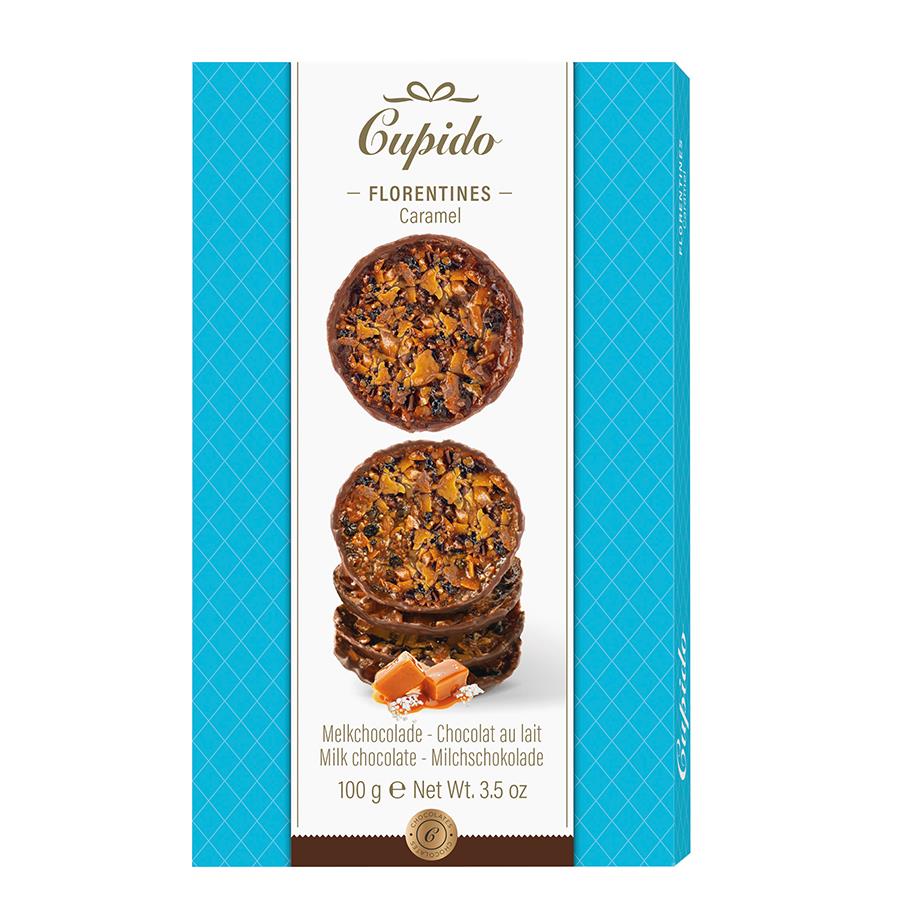 Hamlet Florentines Caramel & Milk Chocolate 100g