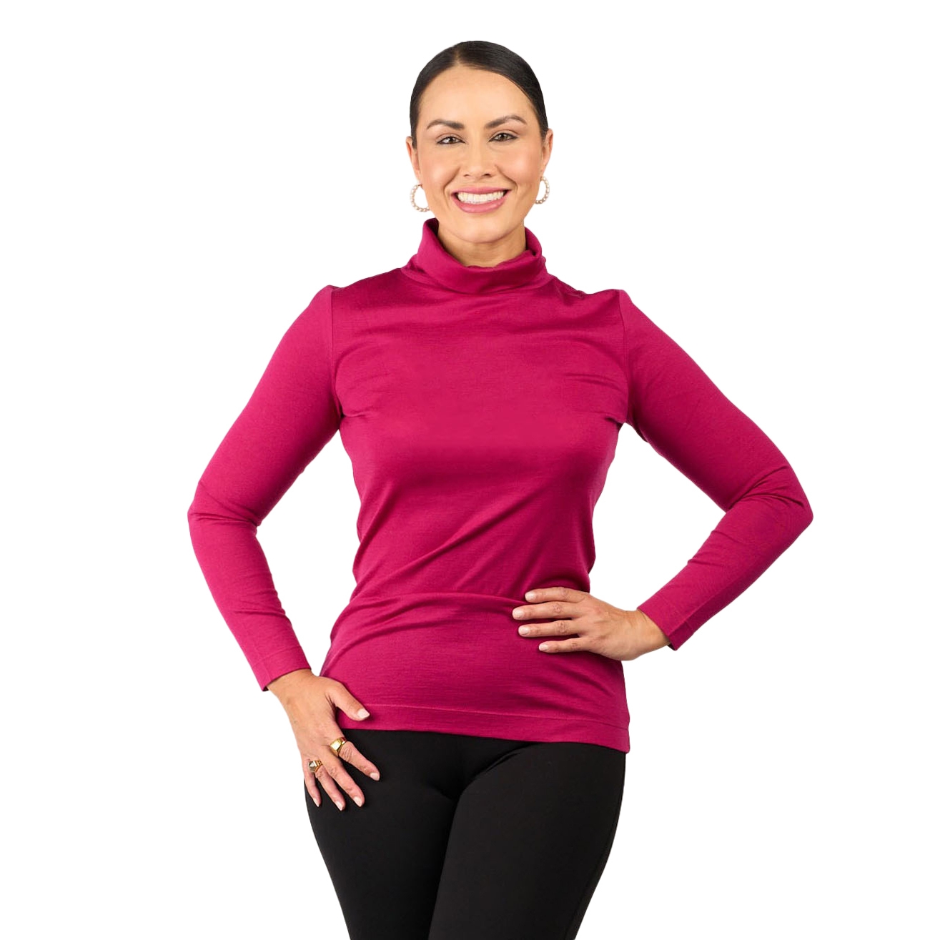 B Merino Rollneck Jersey