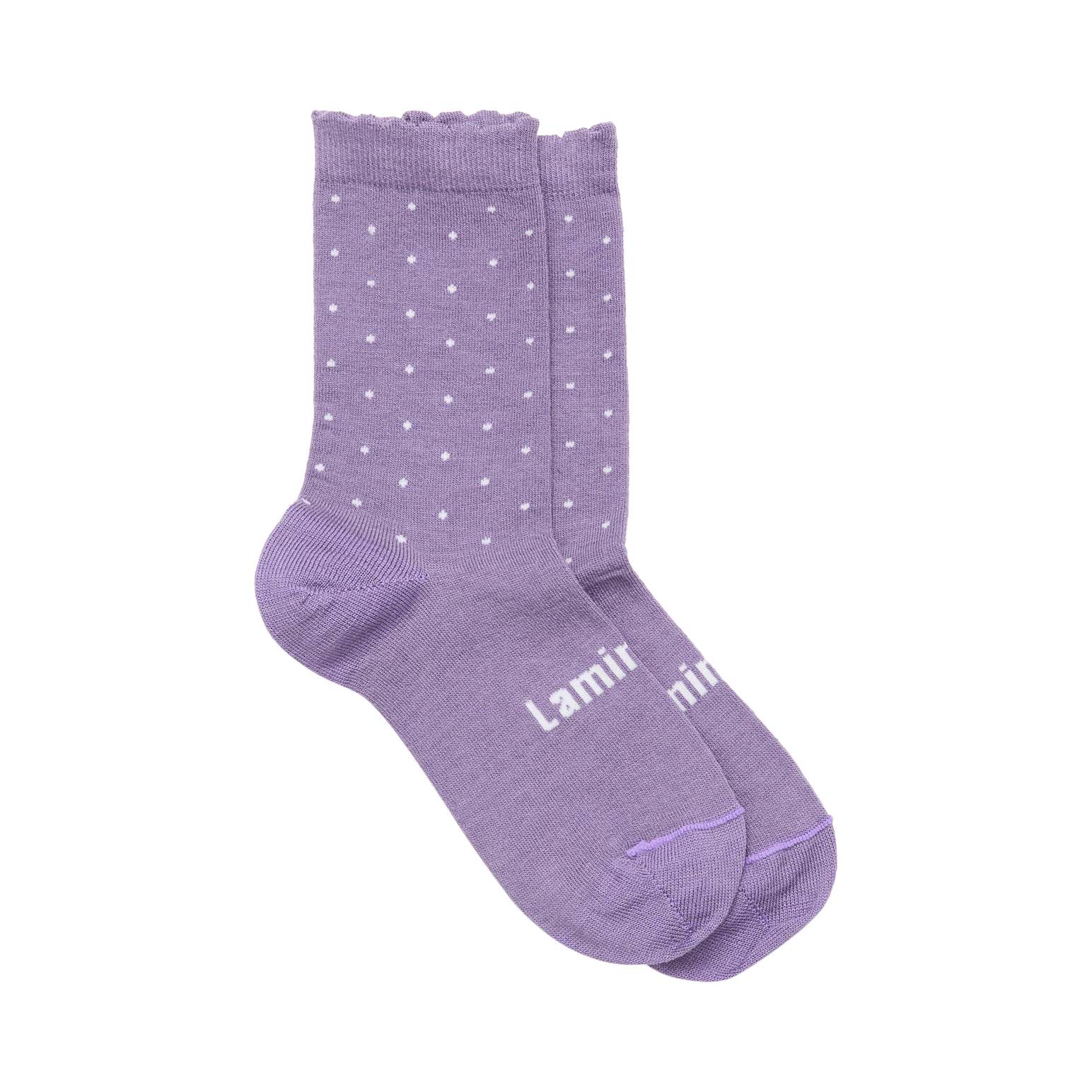 Lamington Socks Merino Crew Socks - Berry