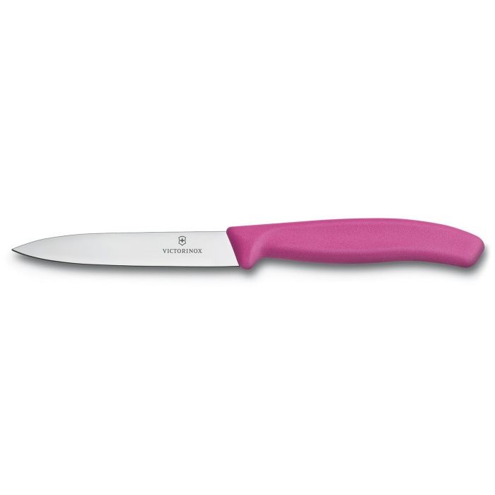 Victorinox Paring Knife Pointed Blade 10cm - Pink