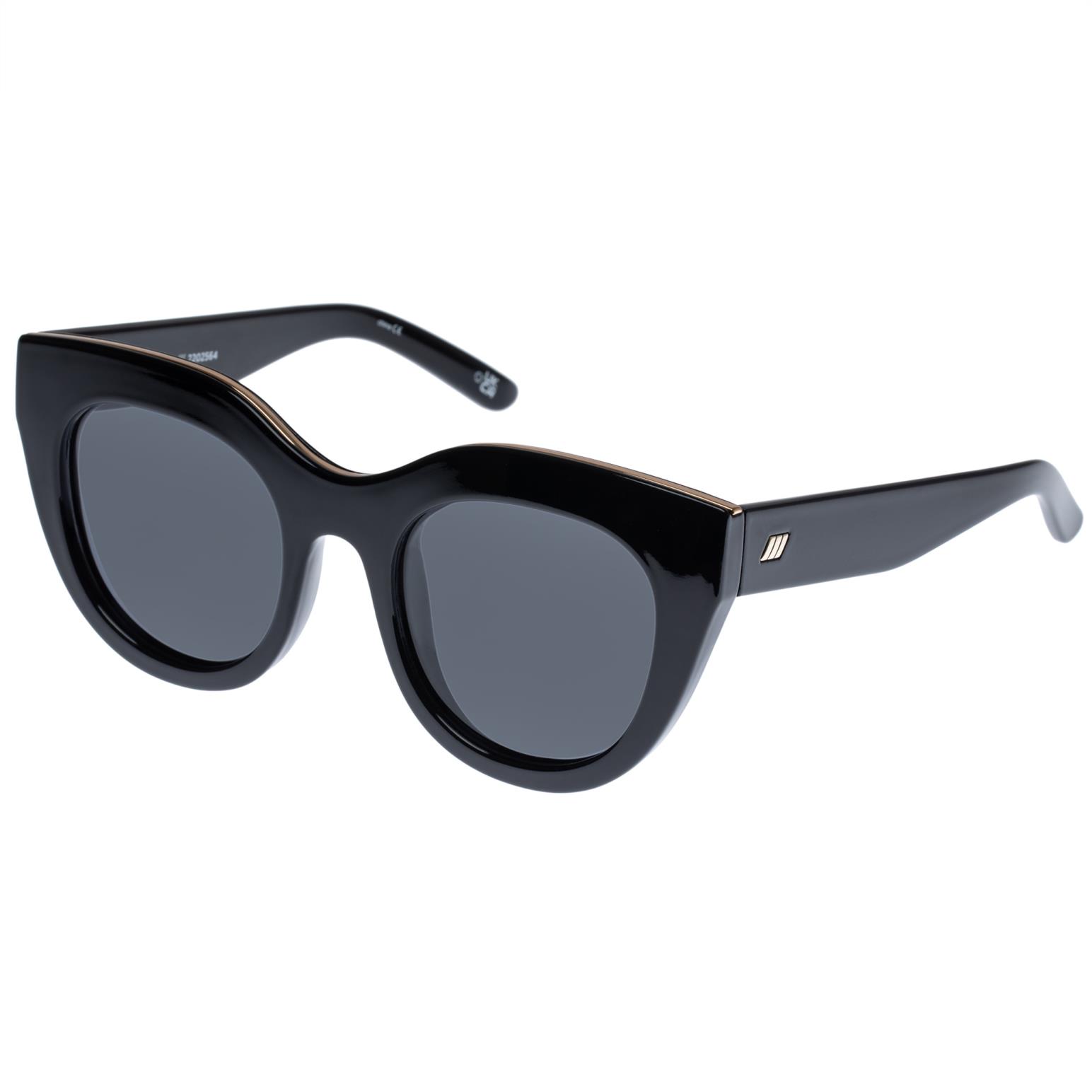 Le Specs Air Heart Black Polarised Sunglasses