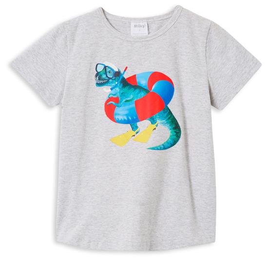 Milky Beach Dino Tee 00-1Y