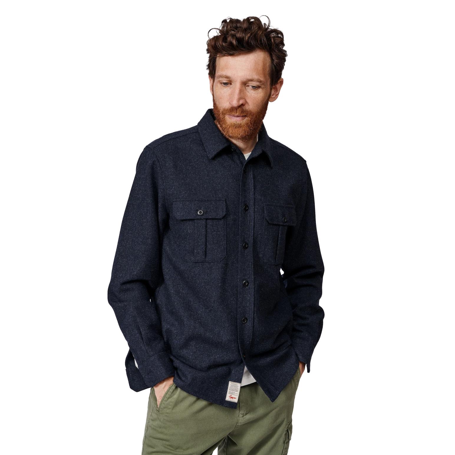 Aubin Lysaghts Wool Overshirt