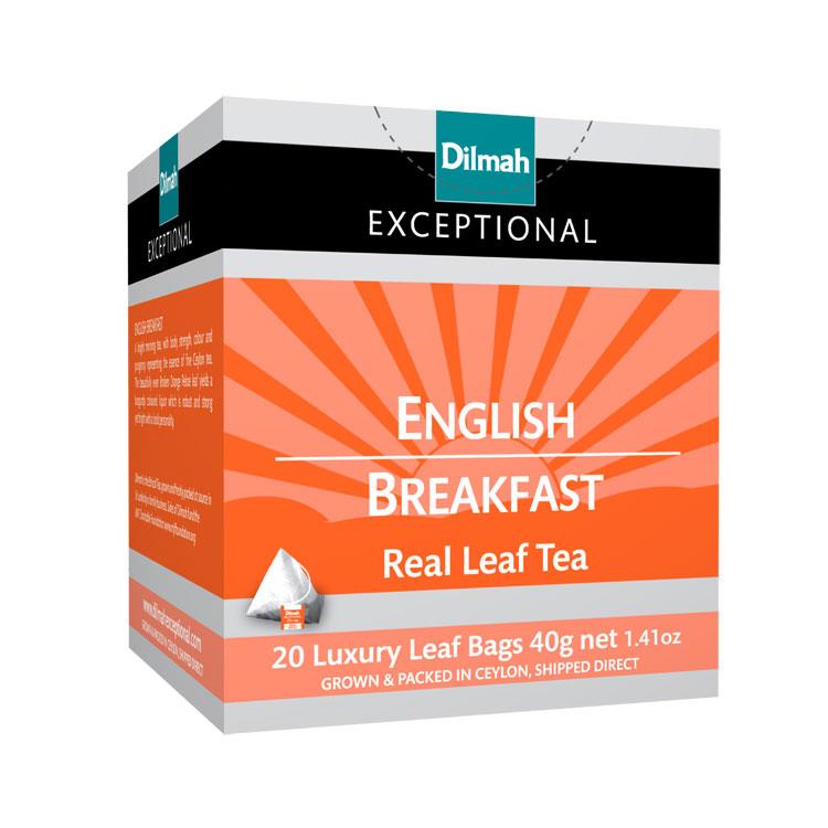 Dilmah Exceptional English Breakfast Tea Bags 20s