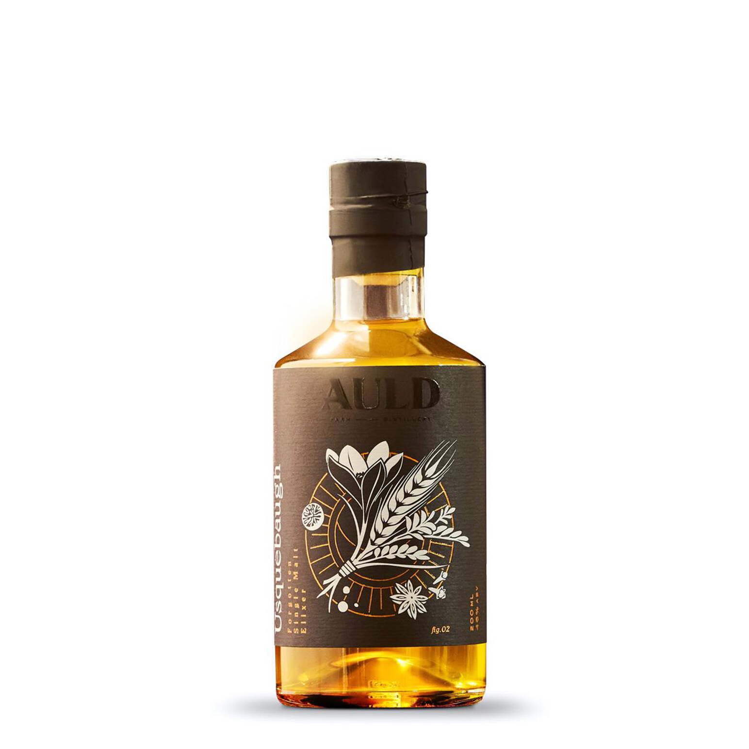 Auld Distillery Usquebaugh Single Malt Elixir 200ml