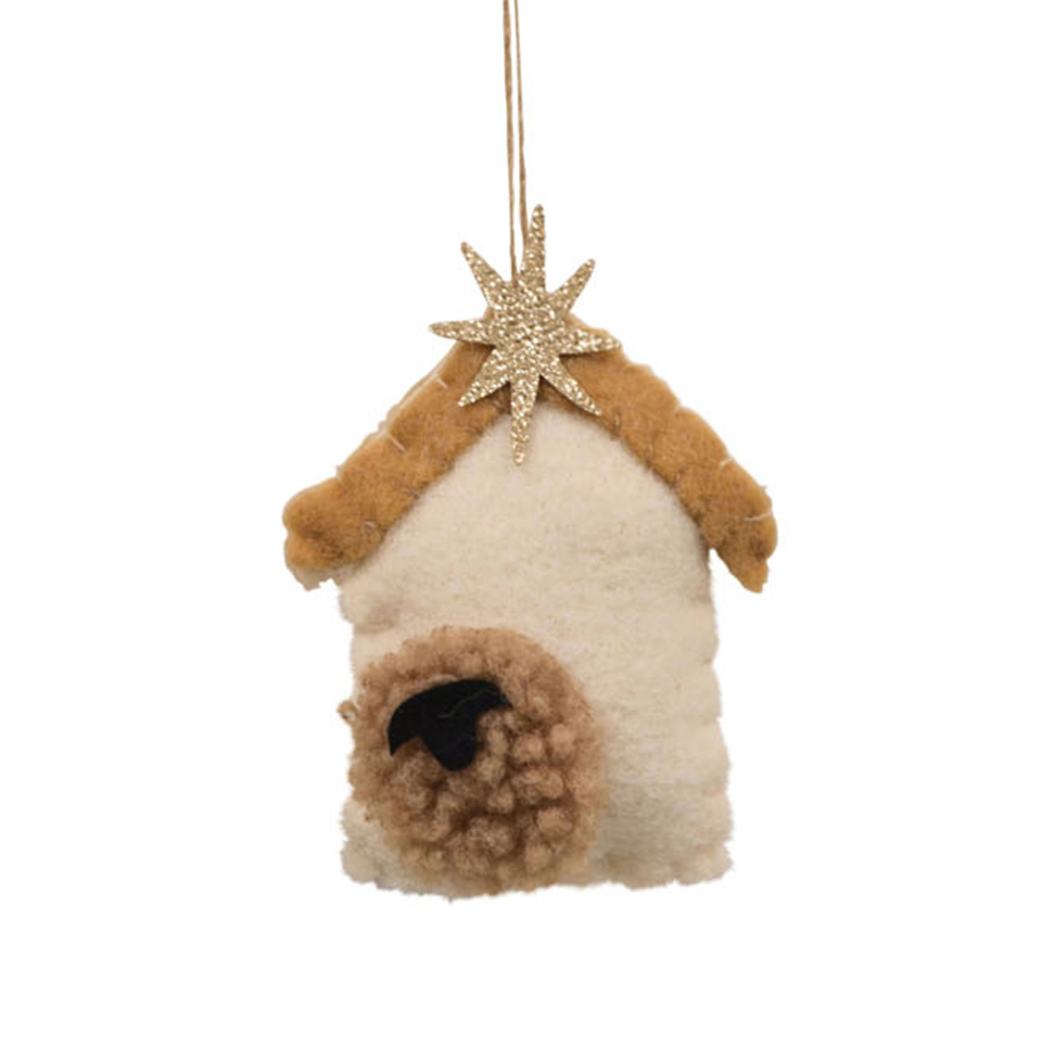 Maytime Felt Hanging House With Sheep