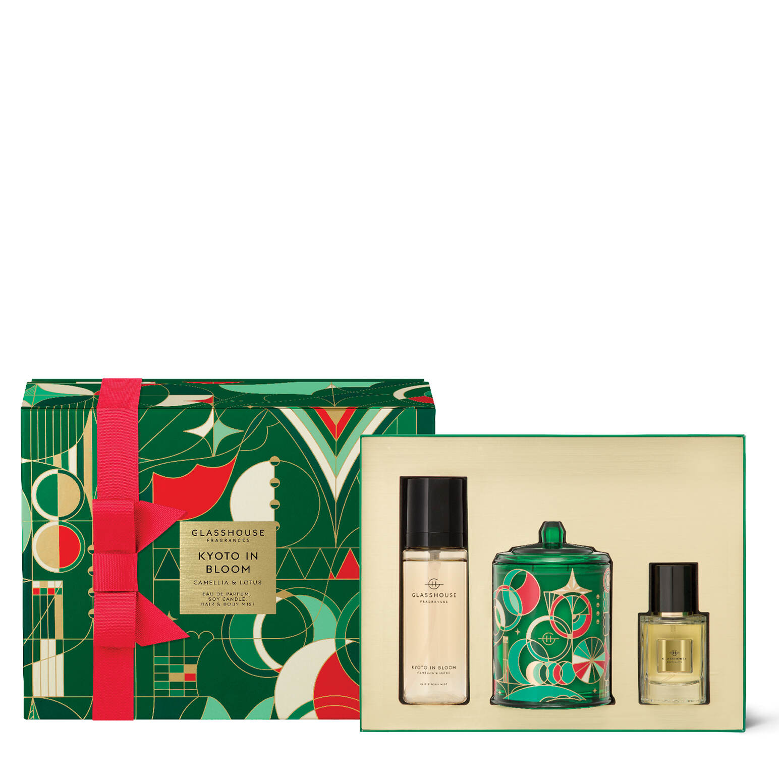 Glasshouse Fragrances Trio Gift Set - Kyoto in Bloom