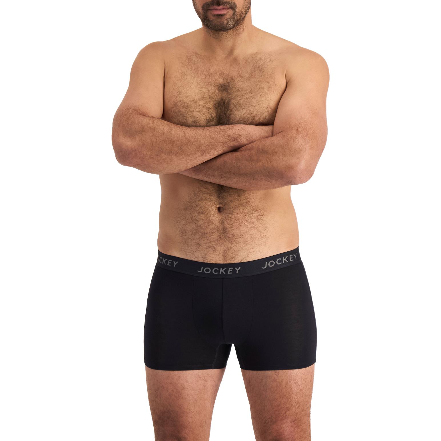 Jockey Comfort Cotton Bamboo Trunks - 2 Pack