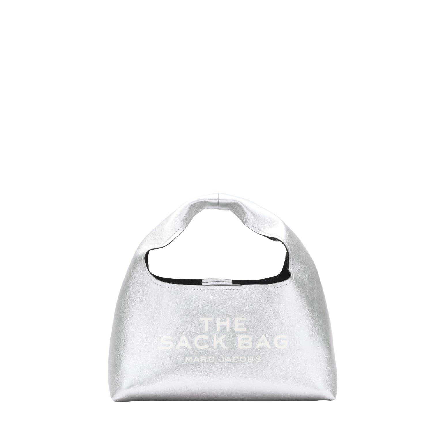 MARC JACOBS The Metallic Mini Sack Bag