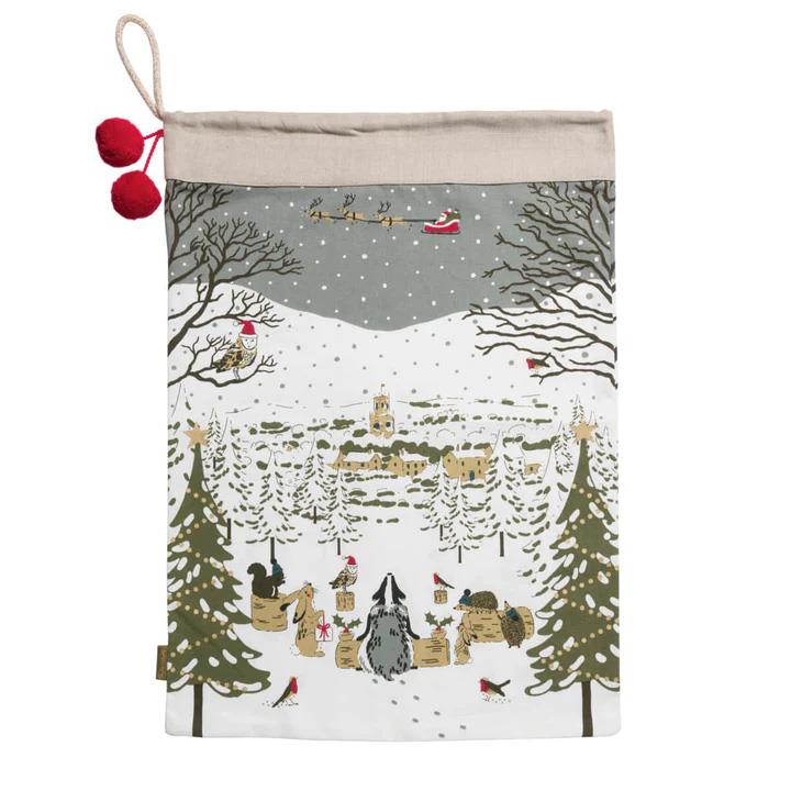 Sophie Allport Christmas Sack - Festive Party - Festive Forest