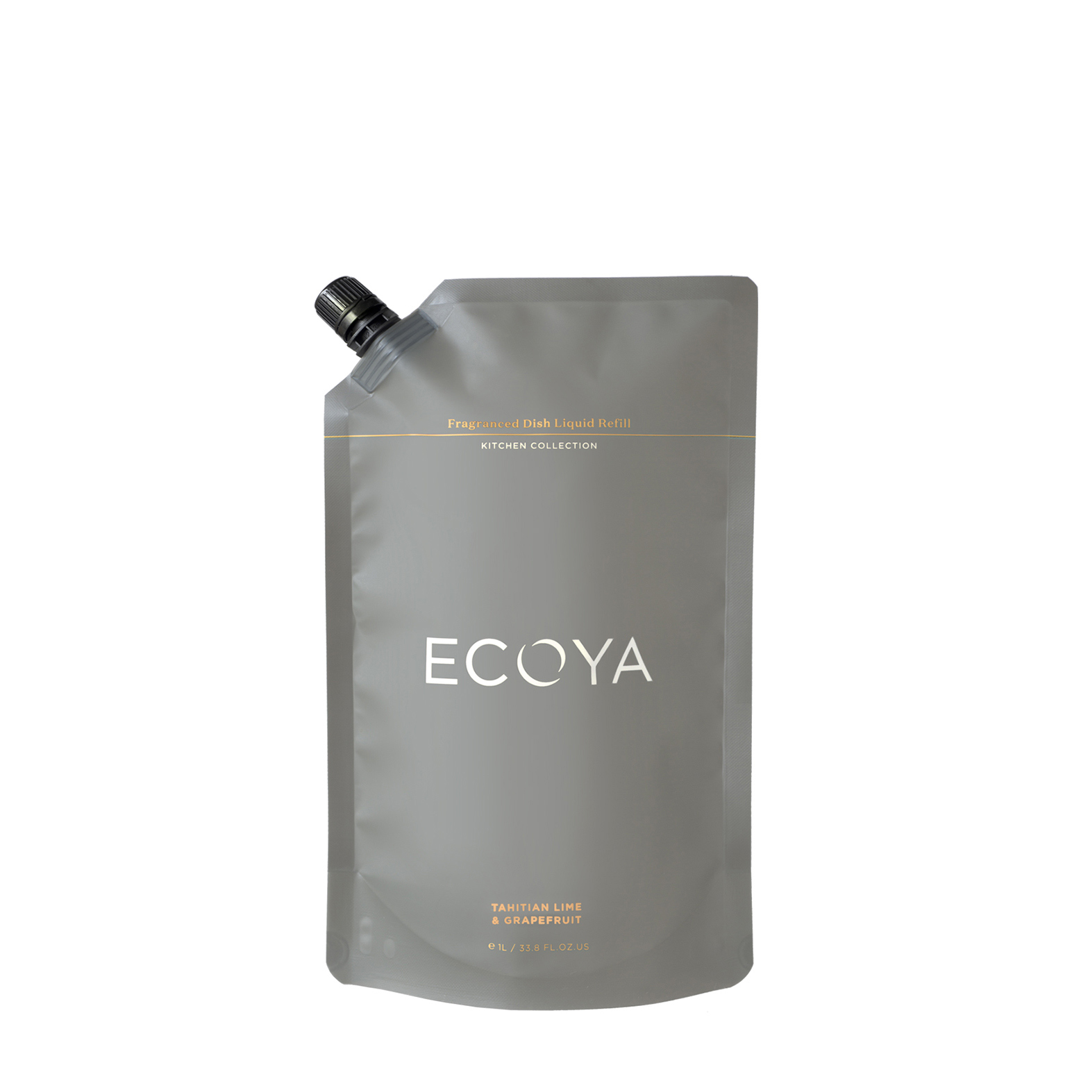 ECOYA Tahitian Lime & Grapefruit Fragranced Dish Liquid Refill 1L