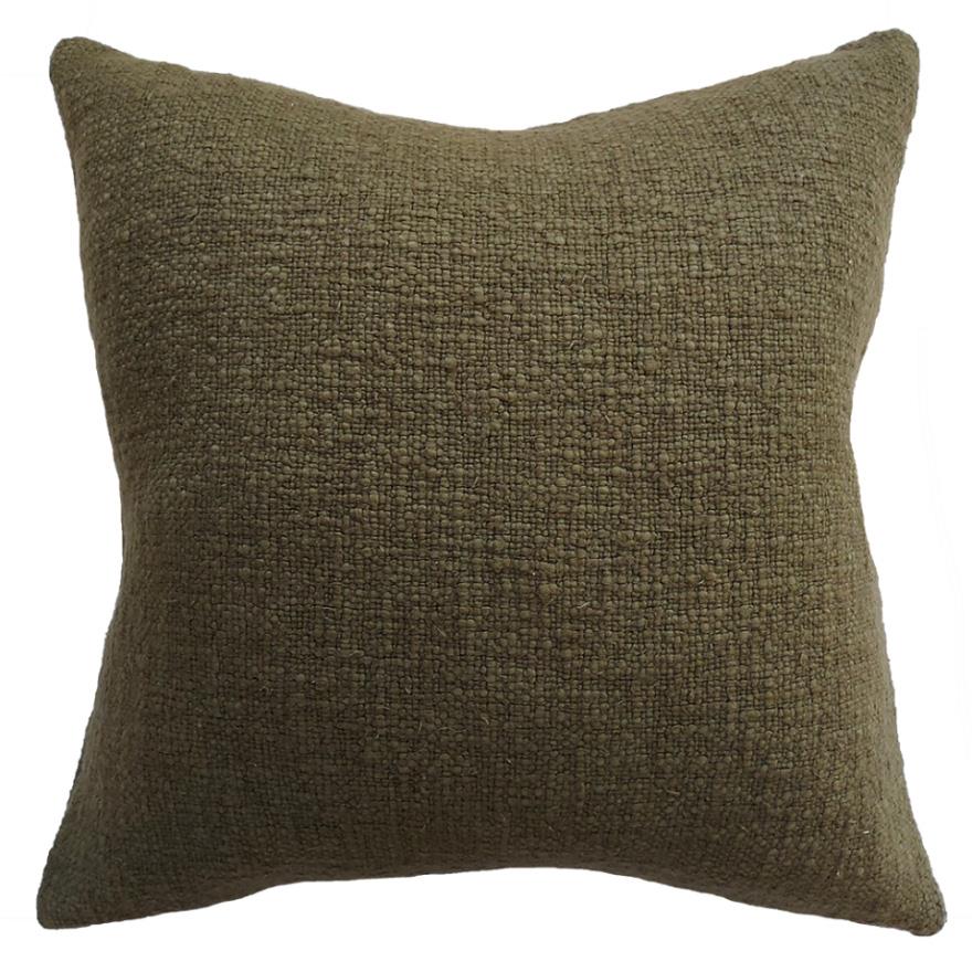 Baya Cyprian Cushion With Feather Inner 50x50cm - Sage