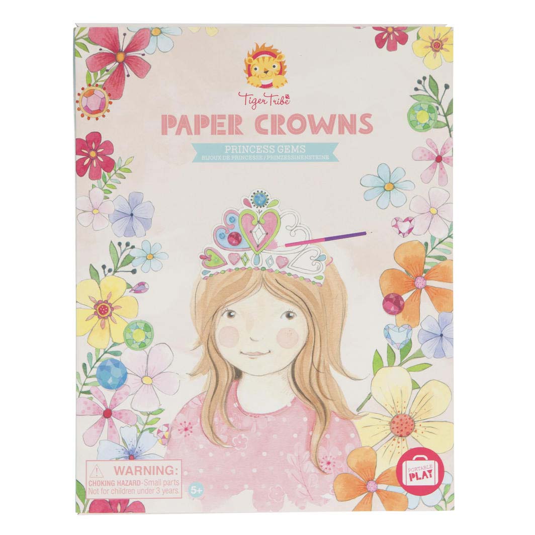 Tiger Tribe Paper Crowns - Princess Gems