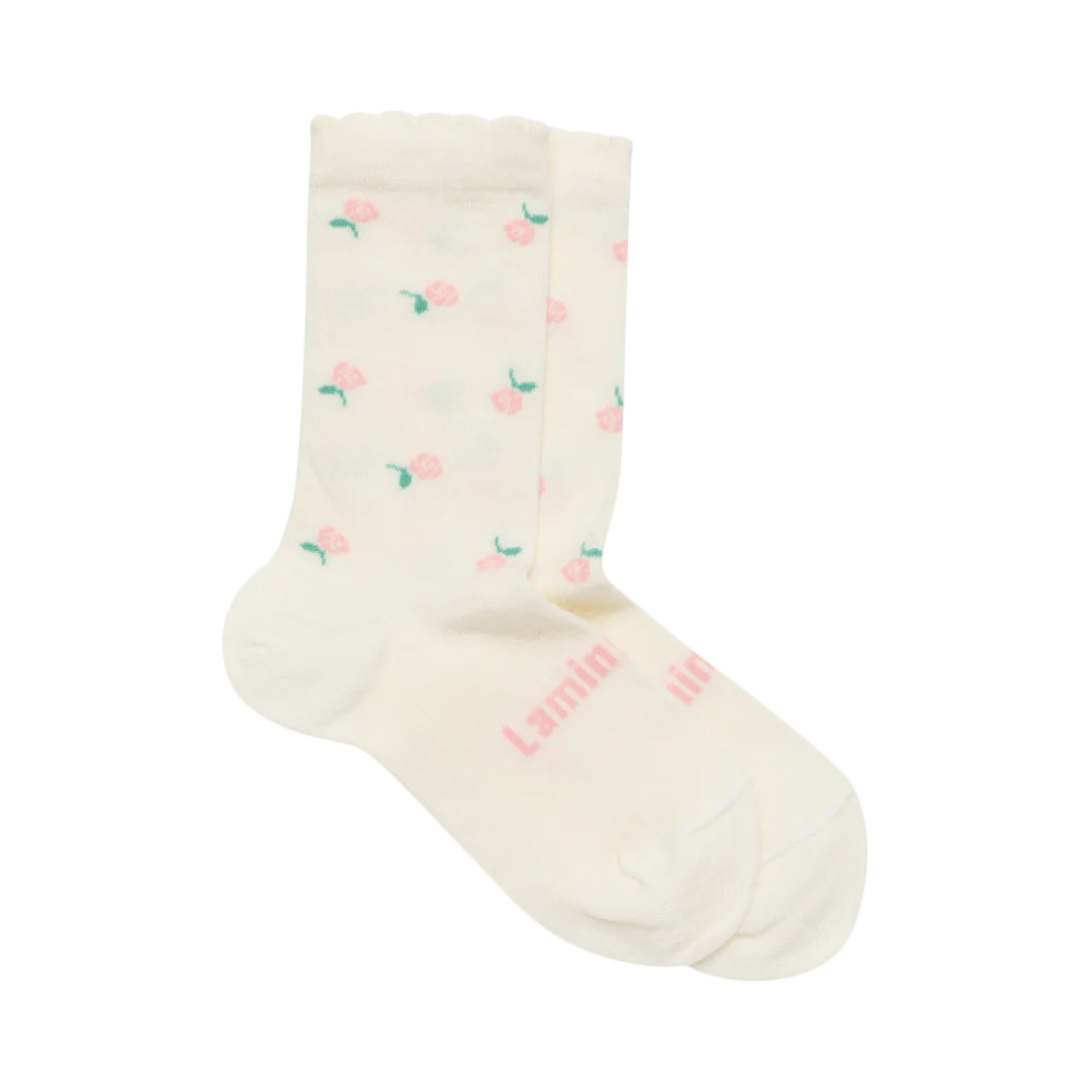 Lamington Socks Merino Crew Socks - Rosa