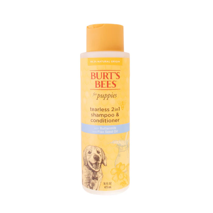 Burt's Bees Tearless 2In1 Puppy Buttermilk Flaxseed Shampoo & Conditioner