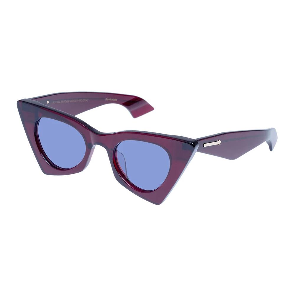 Karen Walker Astral Arrow Oxblood Sunglasses