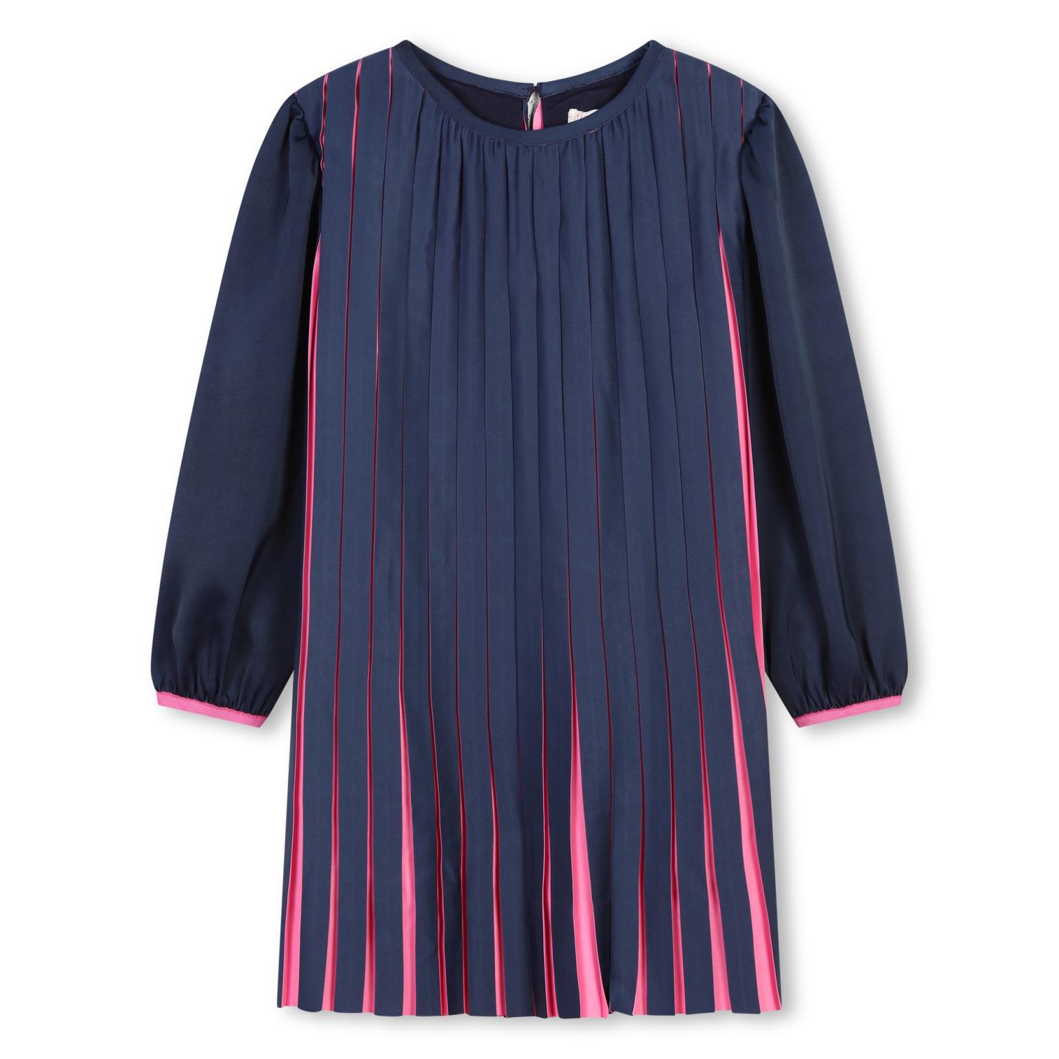 Billieblush Long-Sleeved Pleated Dress 8Y - 10Y