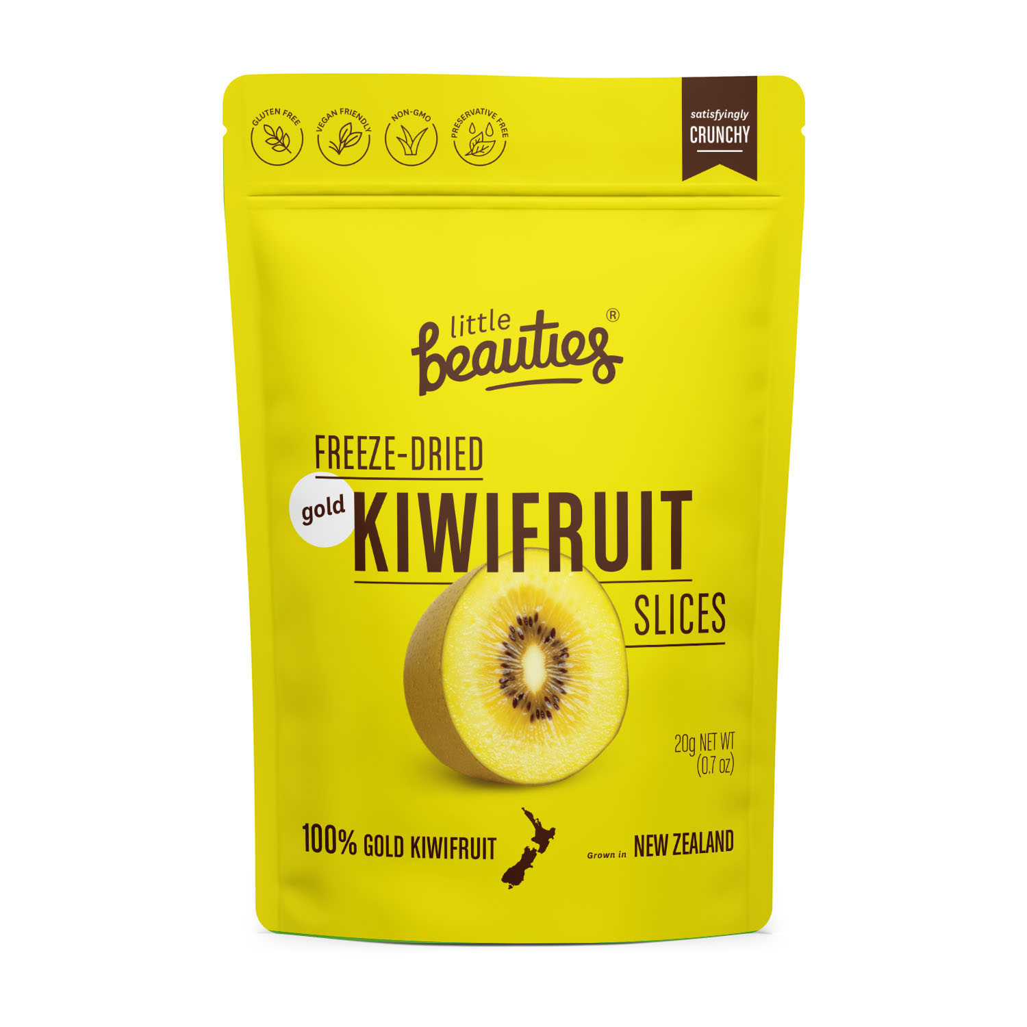 Little Beauties Crunchy NZ Gold Kiwifruit 20g