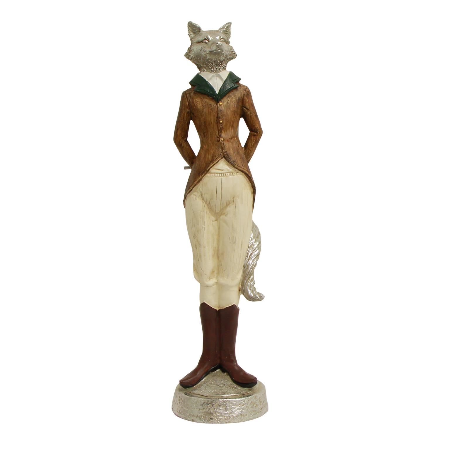 French Country Freddy Fox Flute Decor