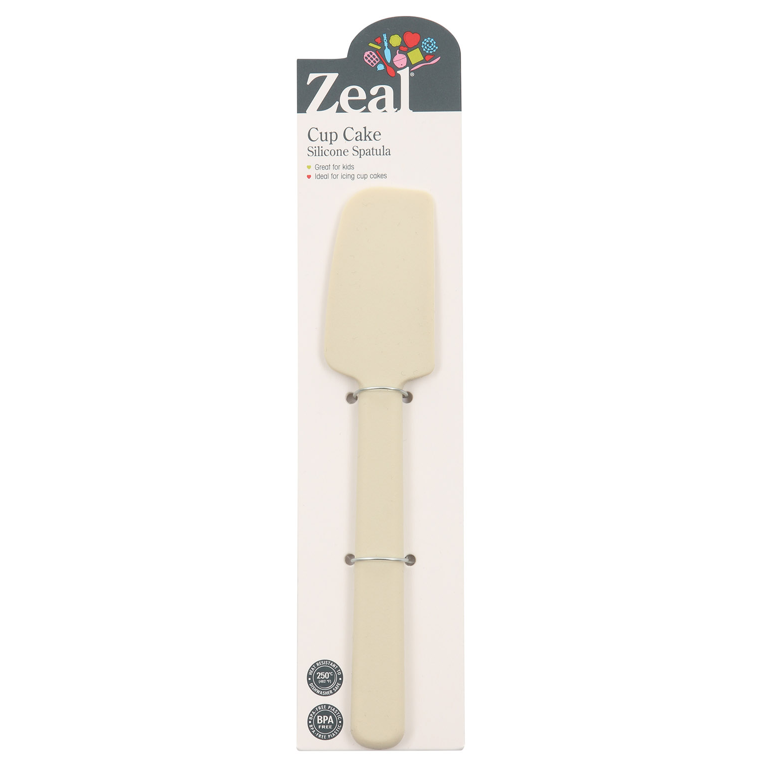 Zeal Silicone Mini Baking Spatula