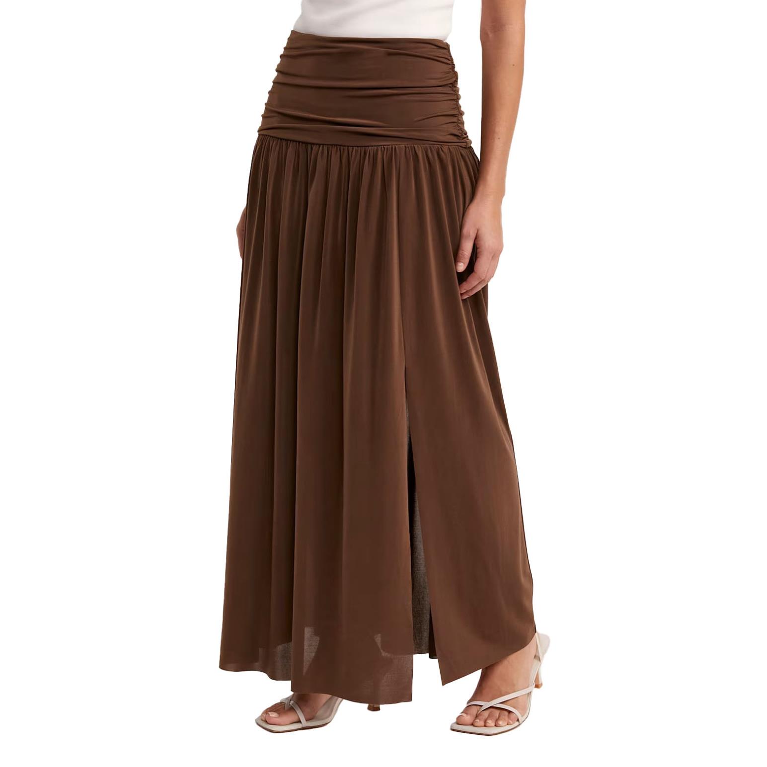 SABA Serena Rouched Maxi Skirt