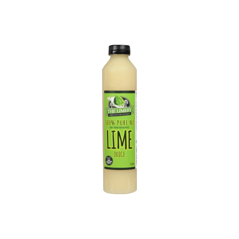 The Limery Pure NZ Lime Juice 750ml