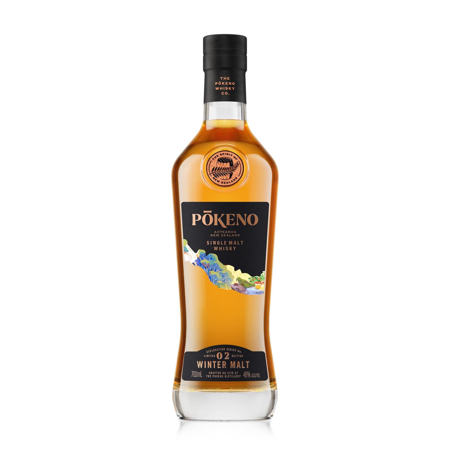 Pokeno Exploration Winter Malt NZ Whisky 700ml