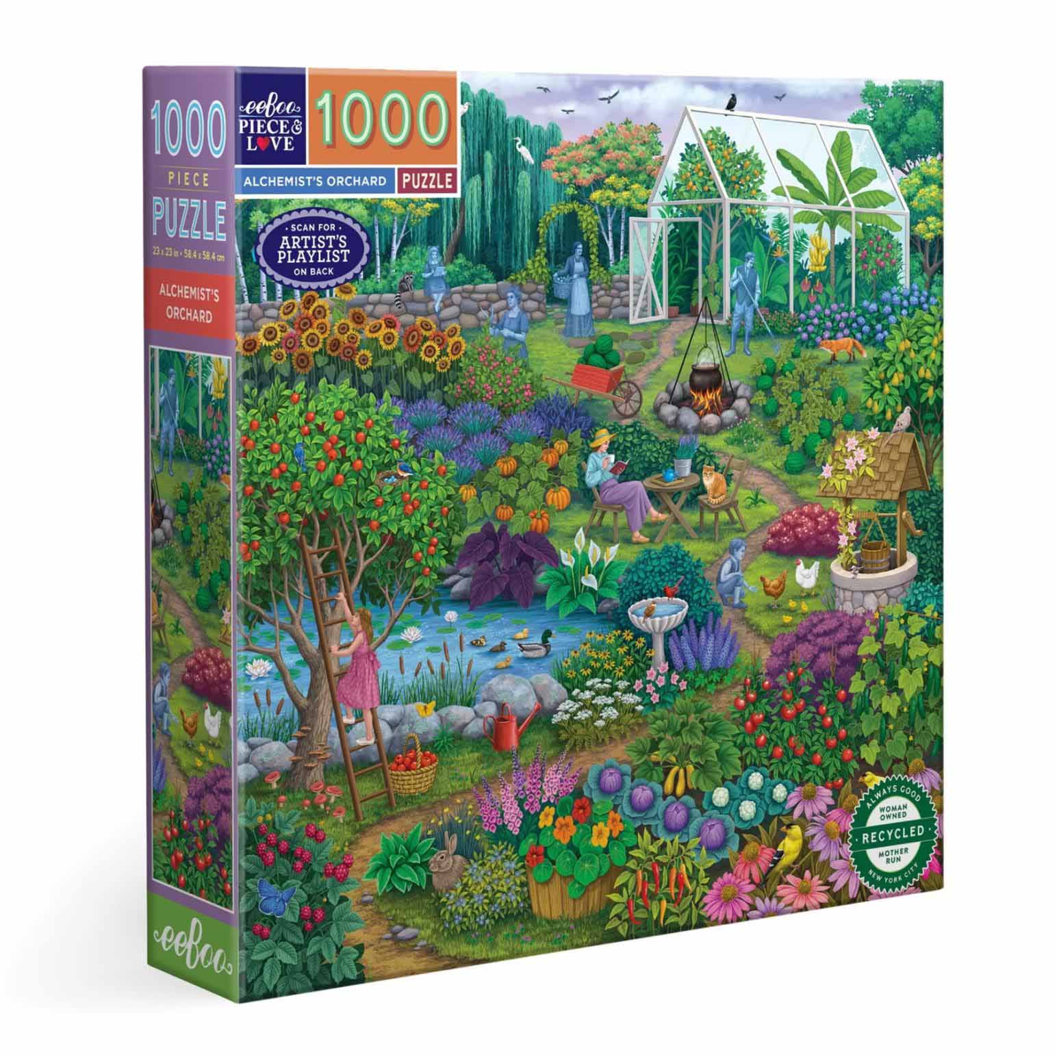 Eeboo Alchemist's Orchard 1000 Piece Puzzle