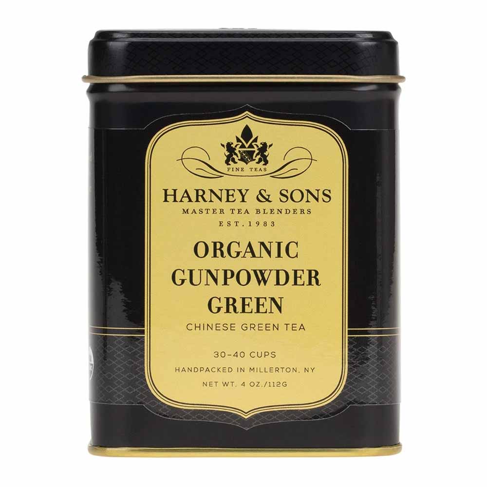 Harney & Sons Organic Gunpowder Loose Tea 4 oz. Tin