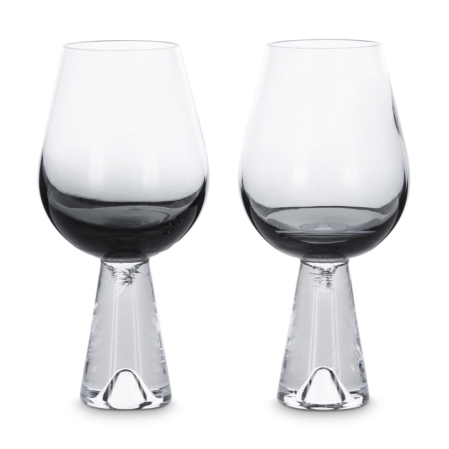 Tom Dixon Tank Wine Glasses Black Set Of 2