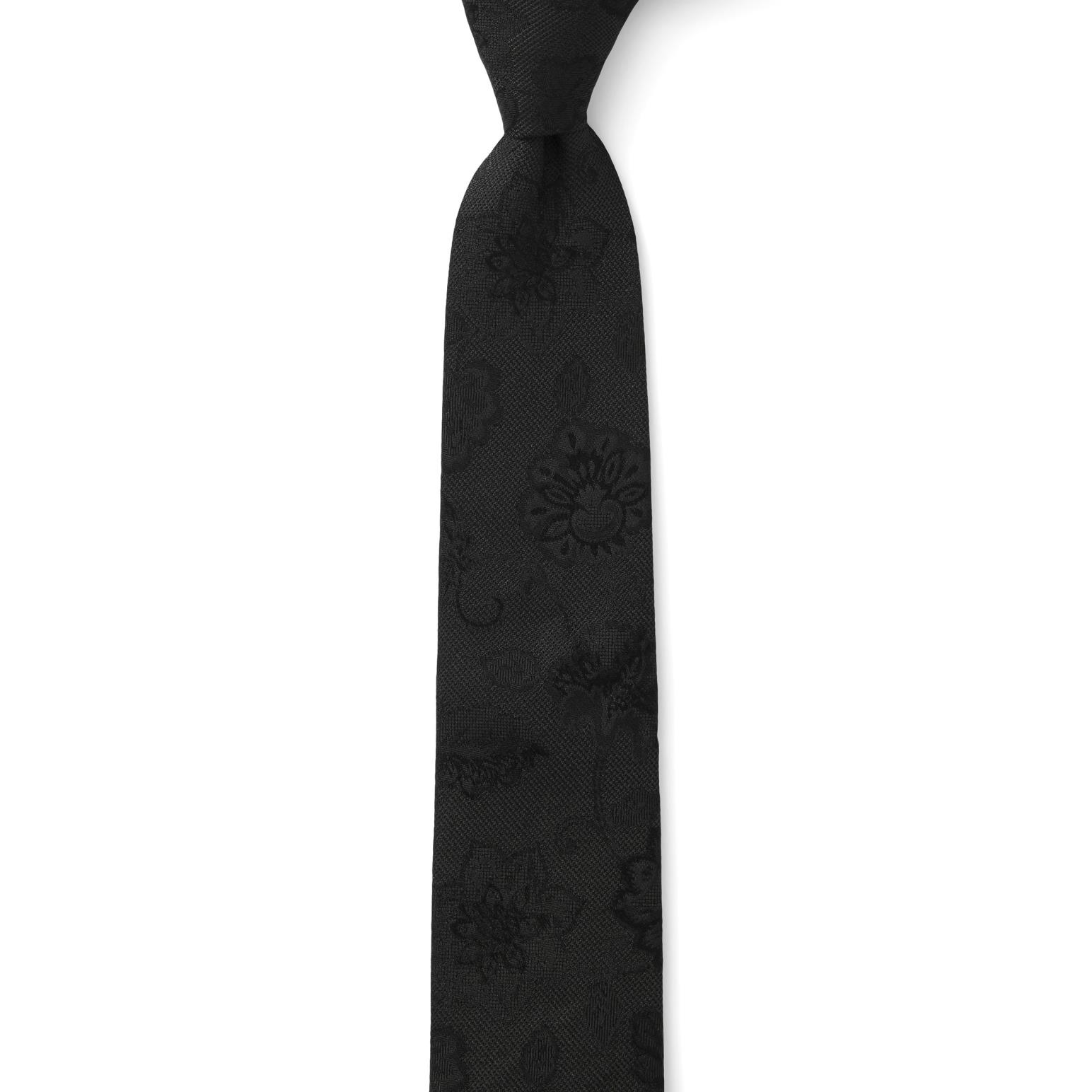 Uberstone Matte Floral 6cm Tie