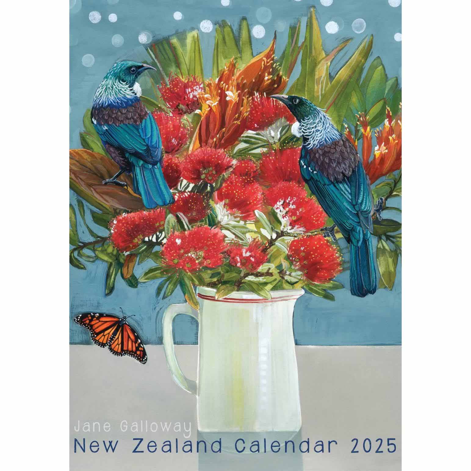 Jane Galloway 2025 Wall Calendar