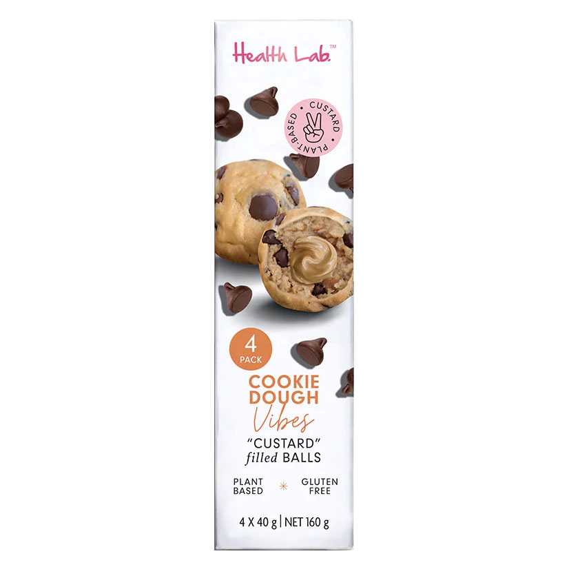 Natural Things Cookie Dough Vibes Custard Filled Balls 3 x 40g