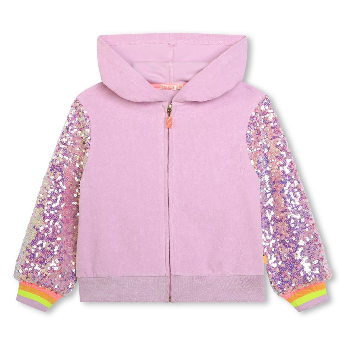 Billieblush Hooded Sequin Cardi 8 - 10Y