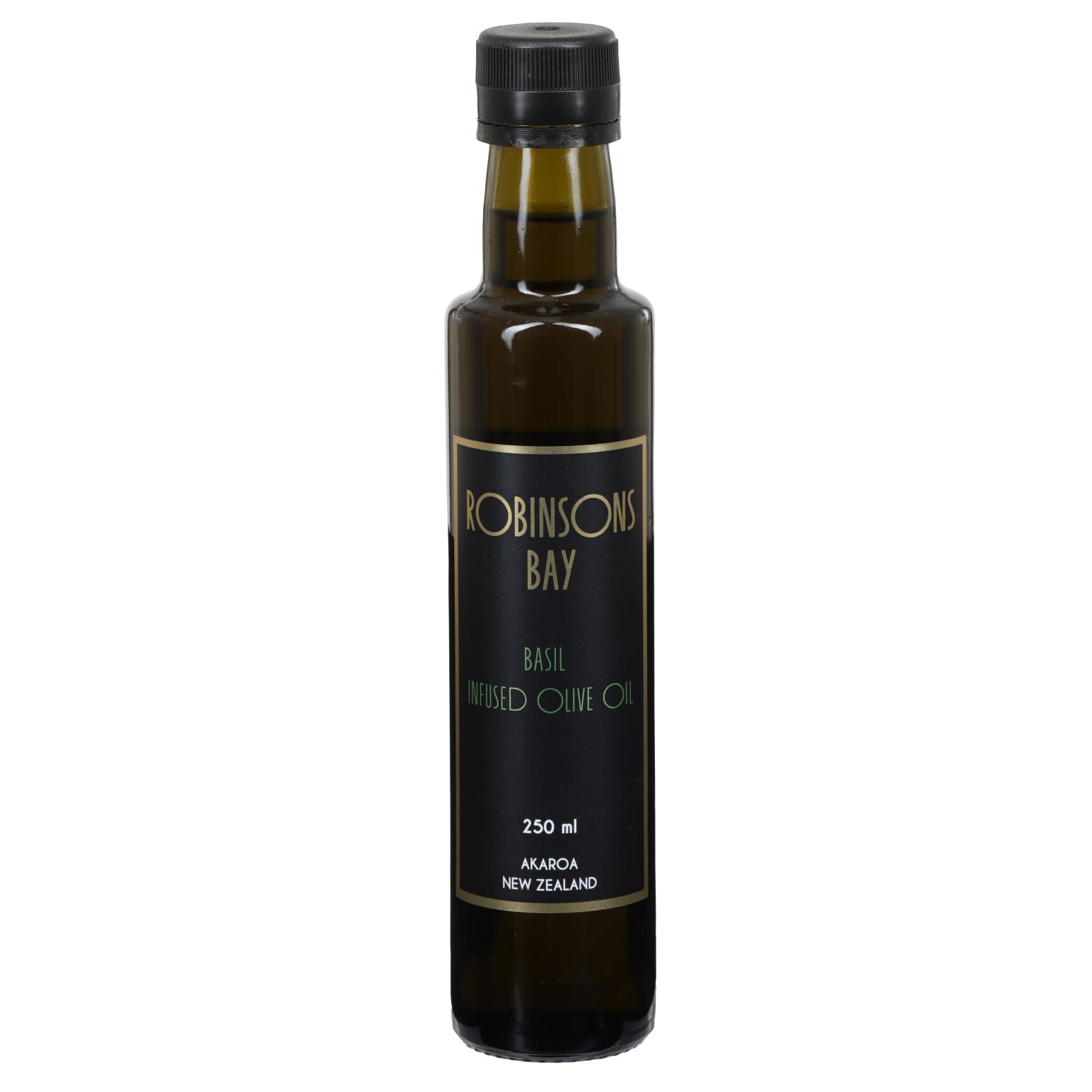 Robinsons Bay Basil Infused Olive Oil 250ml