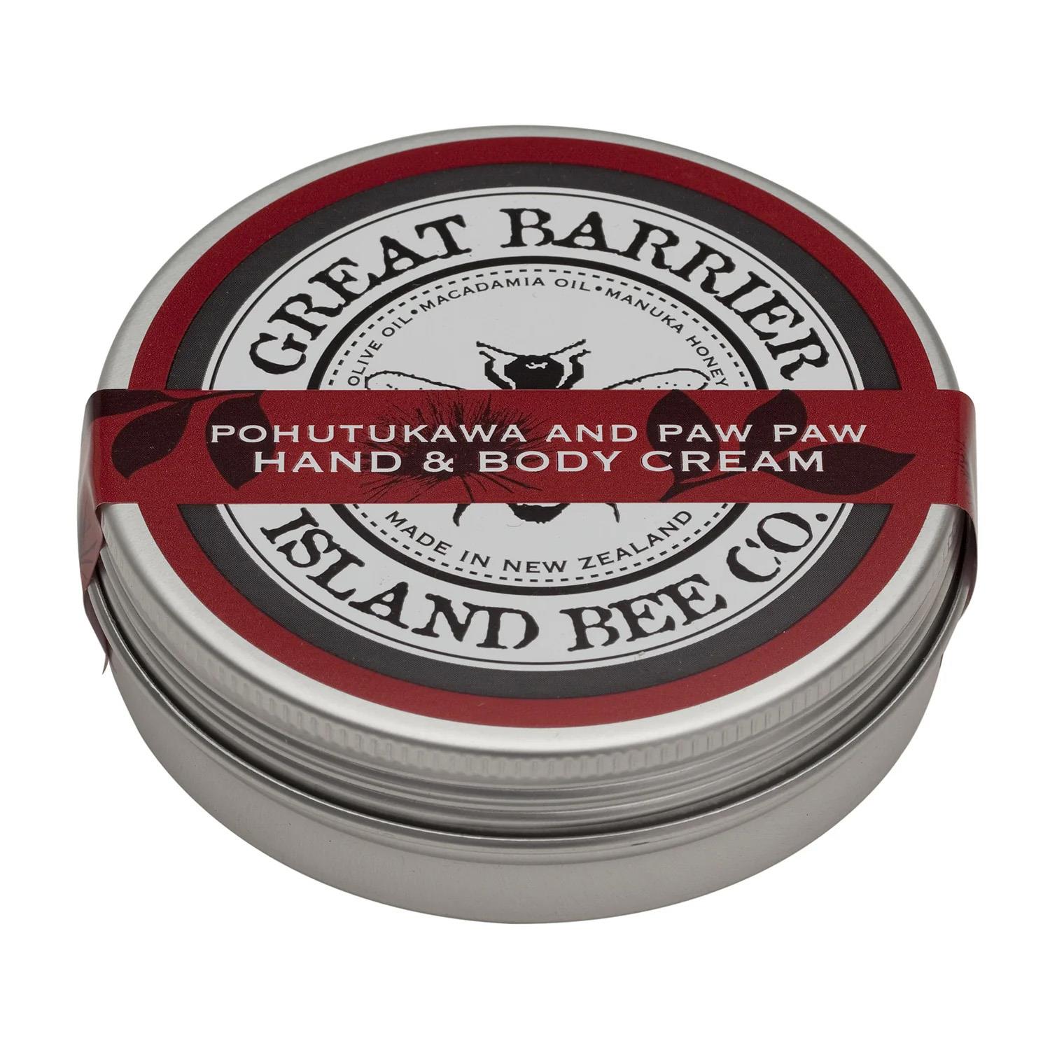 Great Barrier Island Bee Co Pohutukawa & Paw Paw Hand & Body Cream